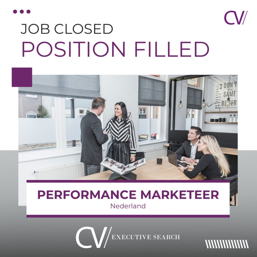 Performance / Online Marketeer – Zuid/West Nederland