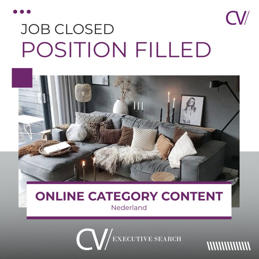 Online Category Content Coördinator – Nederland