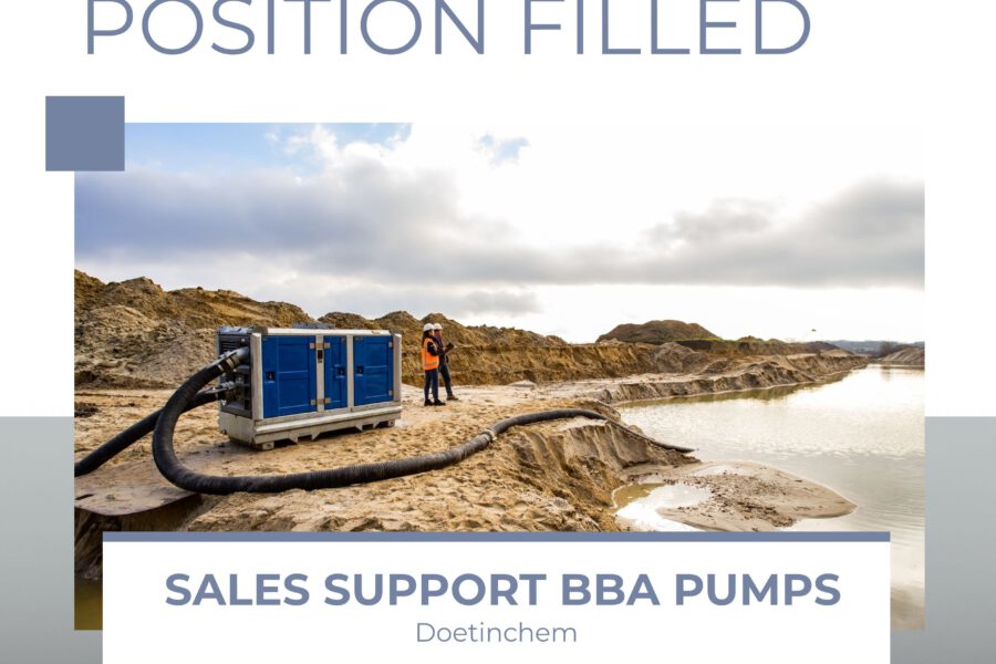 Sales Support (PT) – BBA Pumps – Doetinchem
