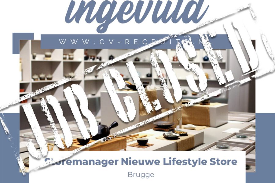 Storemanager Brugge