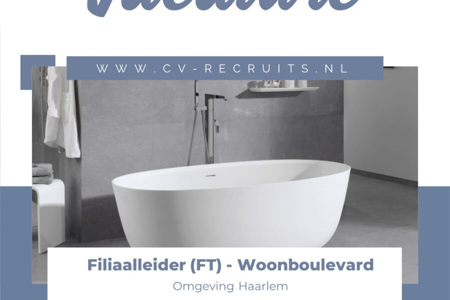 Filiaalleider (FT) – Woonboulevard Omgeving Haarlem