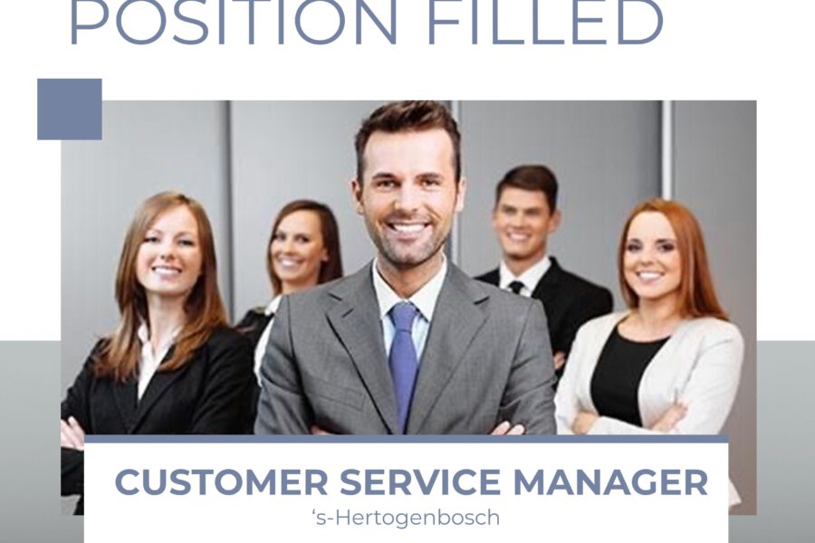 Customer Excellence Manager  – ‘s-Hertogenbosch