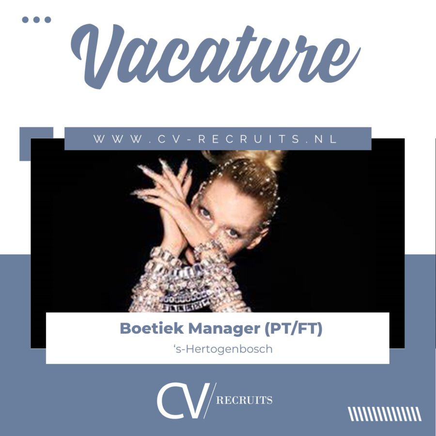 Boetiek Manager ‘s-Hertogenbosch