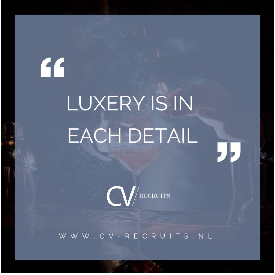 Luxury is in each detail
