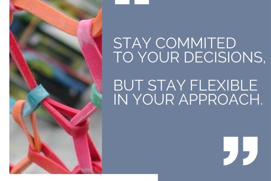 Blijf trouw aan je organisatieprincipes, maar blijf flexibel in je aanpak voor de werving van nieuwe medewerkers.