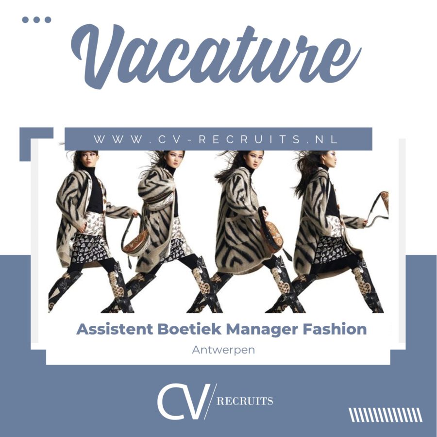 Assistent Boetiek Manager Premium Fashion – Antwerpen