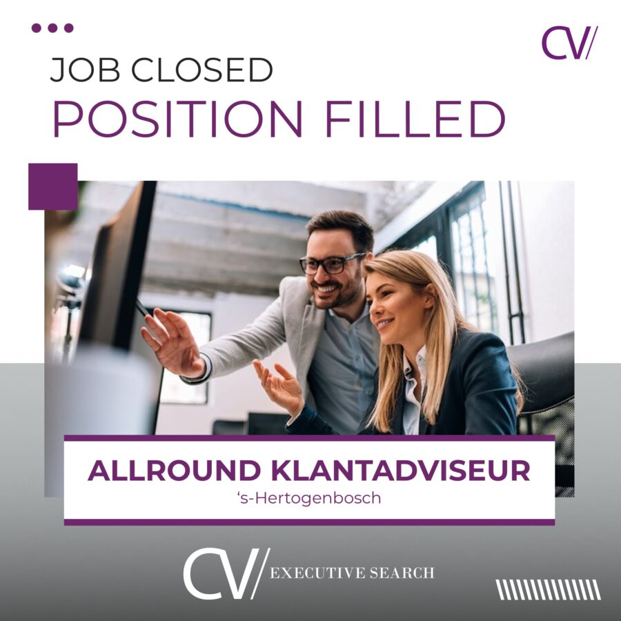 Allround Klantadviseur – Customer Service -‘s-Hertogenbosch