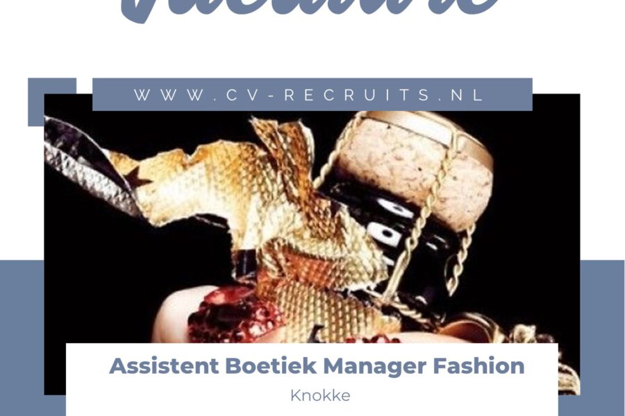 Assistent Boetiek Manager Premium Fashion – Knokke