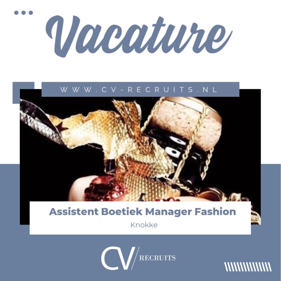 Assistent Boetiek Manager Premium Fashion – Knokke