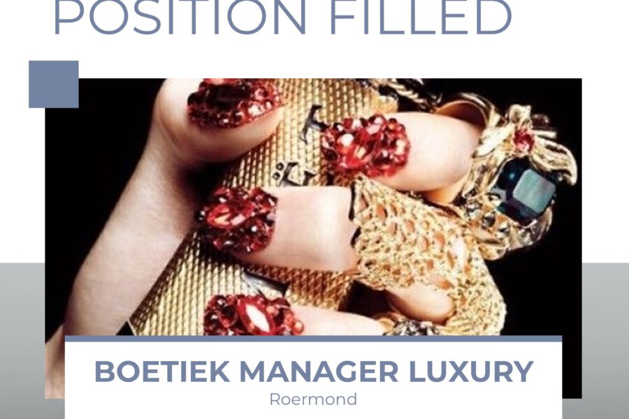 Boetiek Manager Luxury & Lifestyle – Roermond
