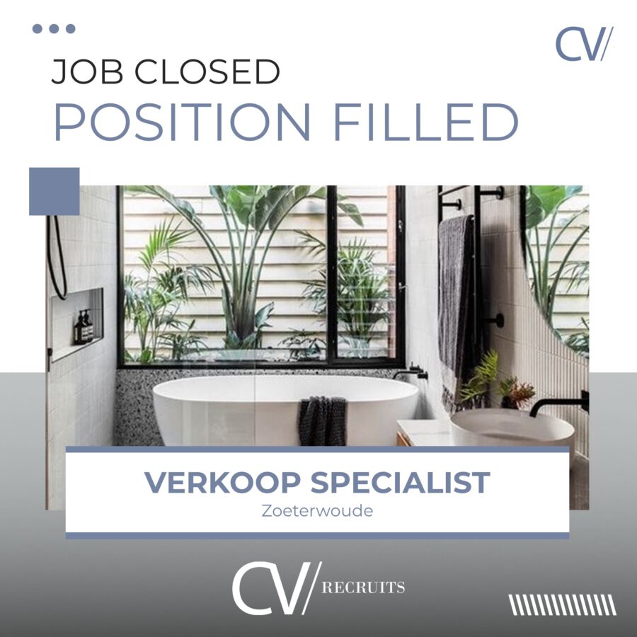 Verkoop Specialist Interieur – Zoeterwoude
