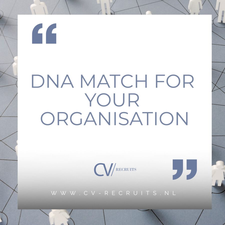 DNA Match Organisatie!