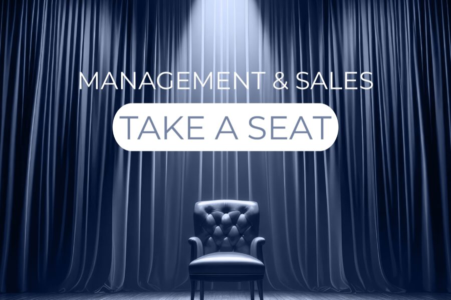 Lege stoel in jouw management- of salesteam? Take a seat!