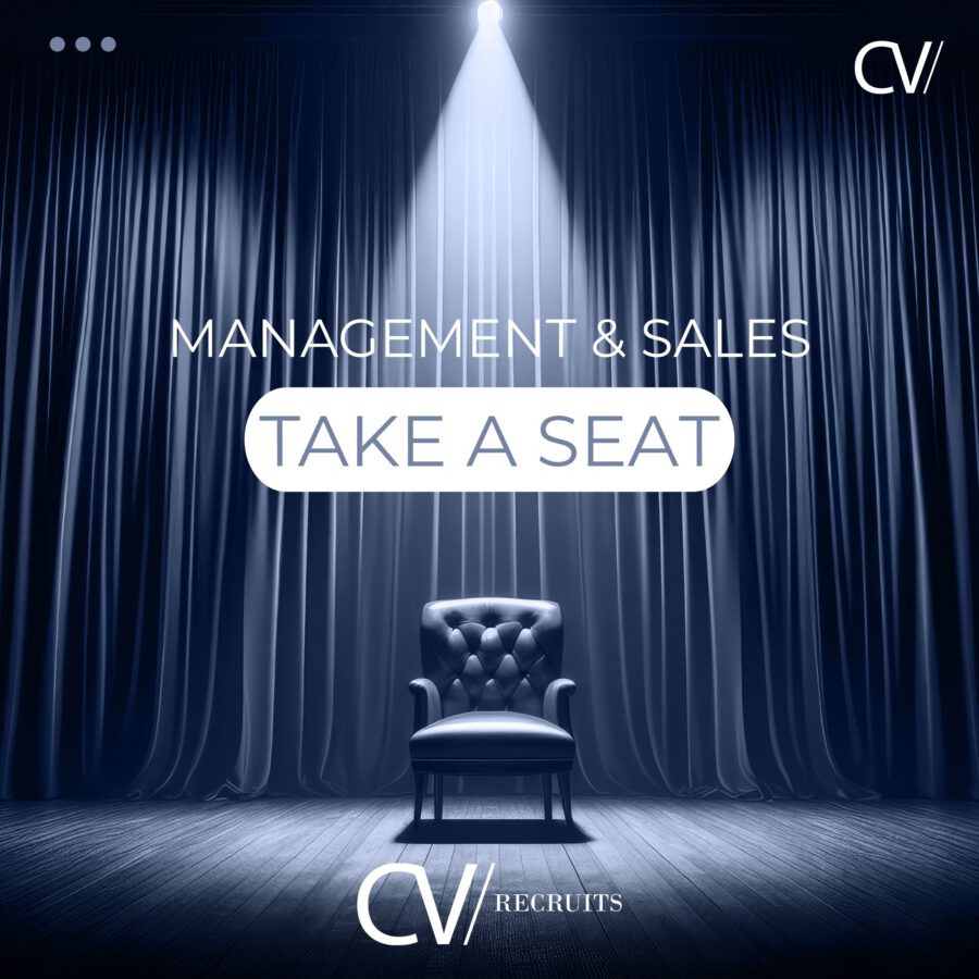 Lege stoel in jouw management- of salesteam? Take a seat!