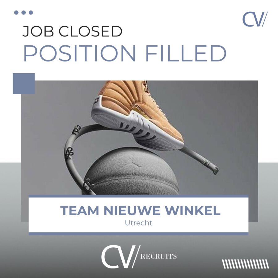 Managers & Verkopers nieuwe winkel – Locatie Utrecht