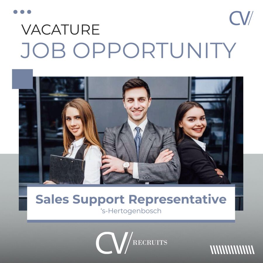 Tijdelijke rol t/m 11-2025 | Administratief ondersteunende Sales Support – ‘s-Hertogenbosch