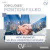 Vervuld – New Business Sales/ Marketing Manager – ‘s-Hertogenbosch