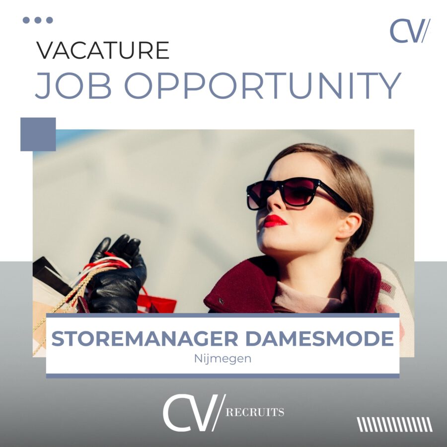 Storemanager Damesmode – Nijmegen