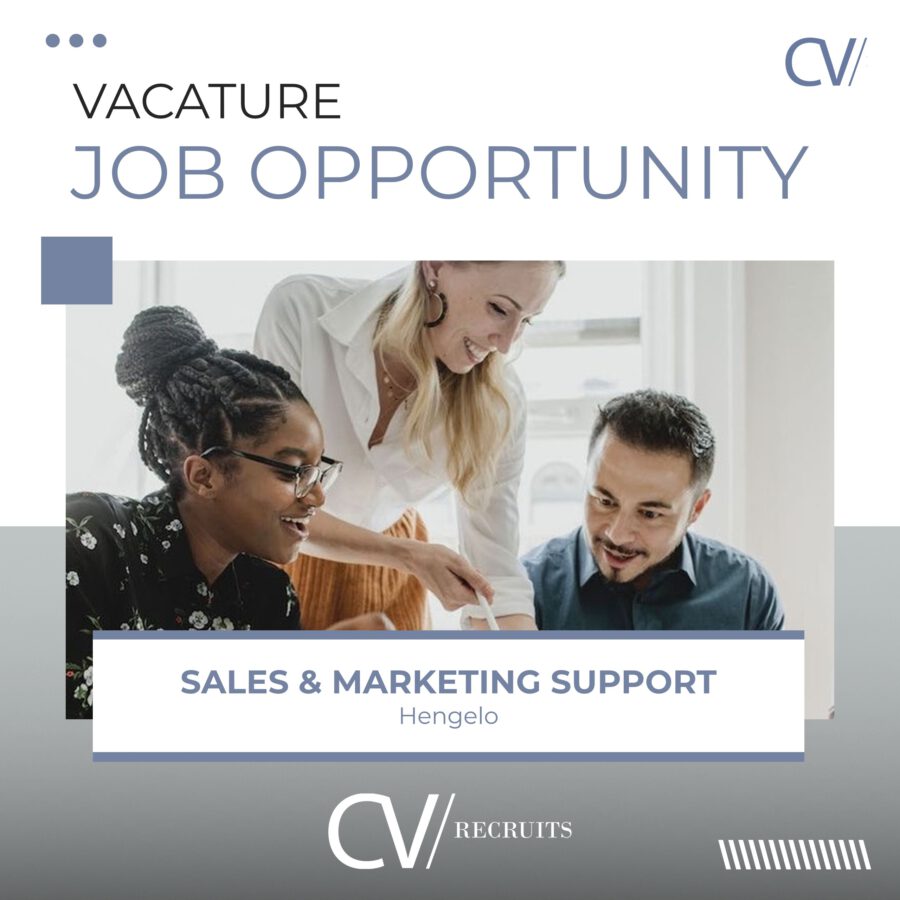Sales & marketing support specialist – Hengelo