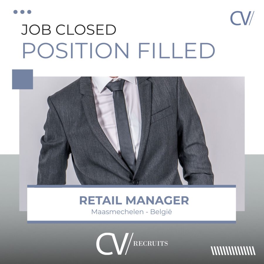 Retail Manager – Maasmechelen – België